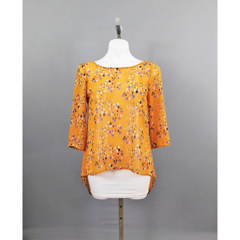 Fab'rik Women's Shirt, Size S/M, Multicolor, 100% Polyester